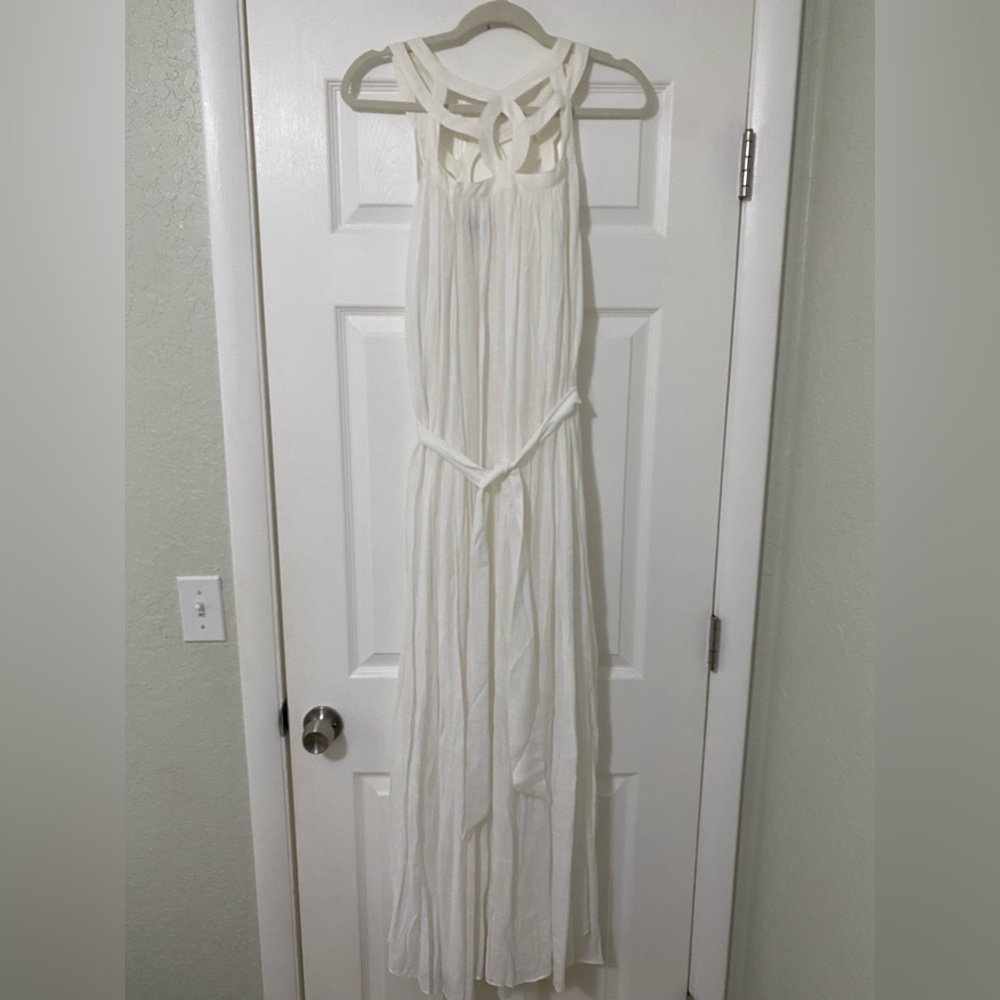 NWOT Vici White Maxi Dress